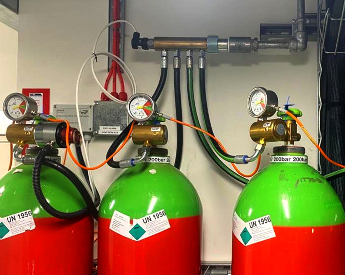Gas cylinder monitoring