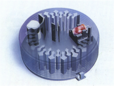 Optical Smoke Detector transparent